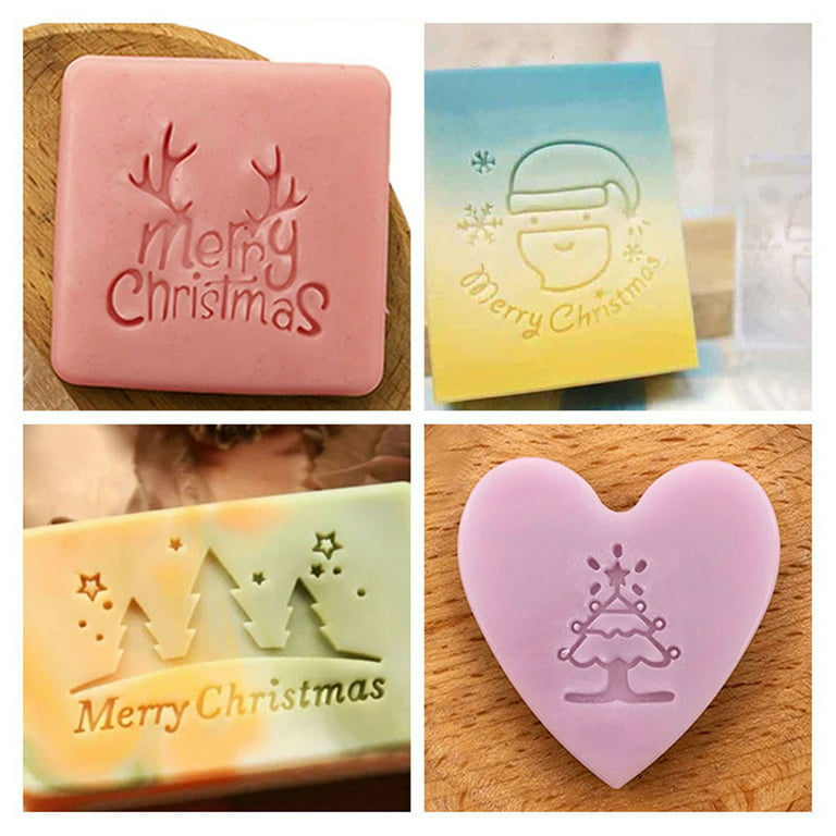 TINYSOME Acrylic Soap Stamp DIY Handmade Natural Organic Soap Making Tools  Accessories 