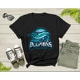 thumbnail image 3 of Dolphin Fish Lover Gift Shirt For Men Women Kids Boys Girls Dolphin Birthday Present For Mom Dad Teens Tshirt Dolphin Fish Graphic T-shirt, 3 of 8