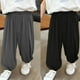 thumbnail image 3 of Odeerbi 2-12 Años Niños Niñas 2 Pcs Modal Sweatpants Entrenamiento de Verano Deportes Jogger Pantalones Respirables Joggers Casuales Sueltos, 3 of 4