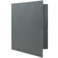 thumbnail image 4 of JAM Paper Plastic 2 Pocket School POP Folders, Grey, Bulk 96/pack, 4 of 5