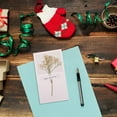 thumbnail image 4 of SIfdSeng Get it Fast Christmas Charm Dried Flower Greeting Card Festive Design Natural Holiday Sentiments Idea, 4 of 5