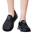 thumbnail image 4 of Willtoo Walking Shoes for Women Mesh Slip On Comfortable Sneakers Round Toe Lightweight Tennis Shoes Non Slip Casual Footwear, 4 of 5