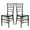 Black, variant on White ToughResin Chiavari Chair Qty 2 Some Assembly Required by Chivari