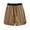 Brown, variant on Men's Summer Loose Fitting Casual Sports Five Piece Silk Shorts for Education Men Running Shorts Shorts Mens Short Set Casual Tie Men Shorts Loose Fit Tall Athletic Shorts Guys Shorts Mens