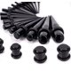 thumbnail image 1 of Kit de estiramiento de orejas Juego de expansores de medidores de orejas de 50 piezas Rejuvenecedores y tapones de acrílico y túnel de silicona, 1 of 2