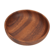 Wooden Snack Dish Bowl for Home Coffee Shop Use, Beautiful Pattern, Suitable for Gourmet Food Bowl Sets Dinnerware Tabletop Serveware (17.5 * 4cm)