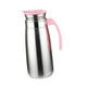 thumbnail image 3 of Hervidor de agua doméstico, jarra de agua con asa, tetera, cafetera, 1,3 l, agua fría Rosa, 3 of 9