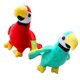 thumbnail image 3 of Bird Plush Toys Parrot Plush Doll Kids Playing Home Decor Bright Color Comfortable Touch 20X15X15CM 2Pcs, 3 of 4