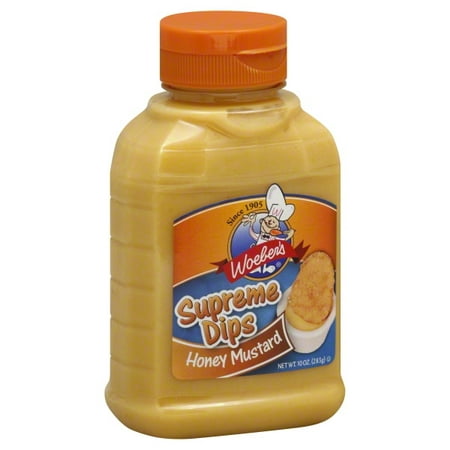 Woeber Mustard Woebers Supreme Dips Honey Mustard Dip, 10 (Best Honey Mustard Dipping Sauce)