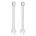 thumbnail image 1 of 2Pcs Combination Wrench 17mm Metric 12-Point Box and Open End CR-V Steel Spanner, 1 of 7