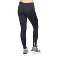 thumbnail image 3 of Expert Brand Women's Mid-Rise Full Length Leggings, Black, Small, 3 of 6