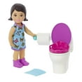 thumbnail image 4 of Barbie Skipper Babysitters Inc Potty-Time Set with Brunette Toddler Doll , Toilet & Accessories, 4 of 9