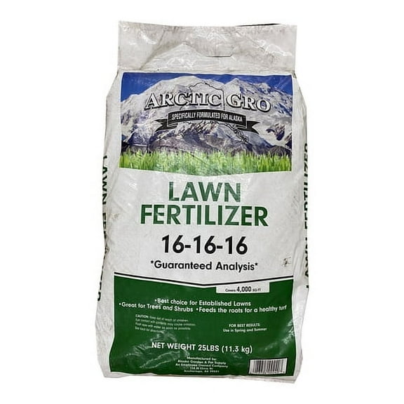 Arctic Gro Lawn Fertilizer, 25 lb