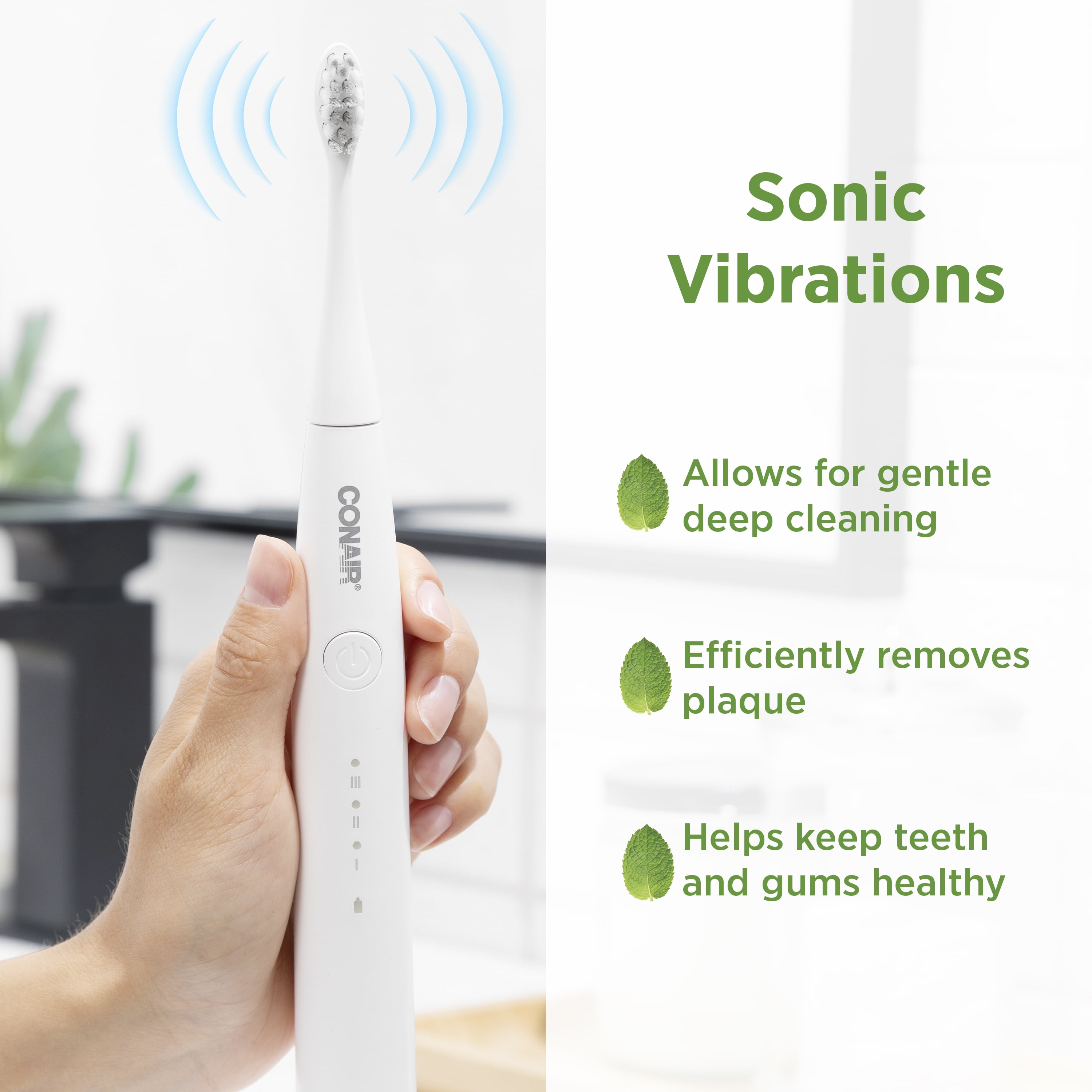 ConairClean Sonic Rechargeable Toothbrush
