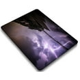 thumbnail image 3 of KSK KAISHEK Hard Shell Case Compatible 2022/2021/2020/2019/2018 Released New MacBook Air 13" with Retina Display USB Type-C Model: A2337 m1/A2179/A1932 Purple series 0102 + Black Keyboard Cover, 3 of 5