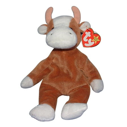 Ty Beanie Baby: Bessie the Cow | Stuffed Animal | MWMT