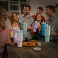 thumbnail image 7 of 6 Colors Led Light-Up Tumbler Handle, For 40Oz 30Oz Quencher Tumblers And Protour Tumblers, Comfortable Grip Waterproof Rechargeable Abs Handle For Outdoor Party Camping, 7 of 7