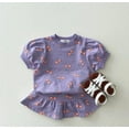 thumbnail image 3 of Cherry Skirt Puff Sleeve Set., 3 of 4