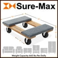 thumbnail image 7 of Sure-Max Heavy-Duty Furniture Moving Dolly, 2-Pack, 12 in. x 18 in., 7 of 7