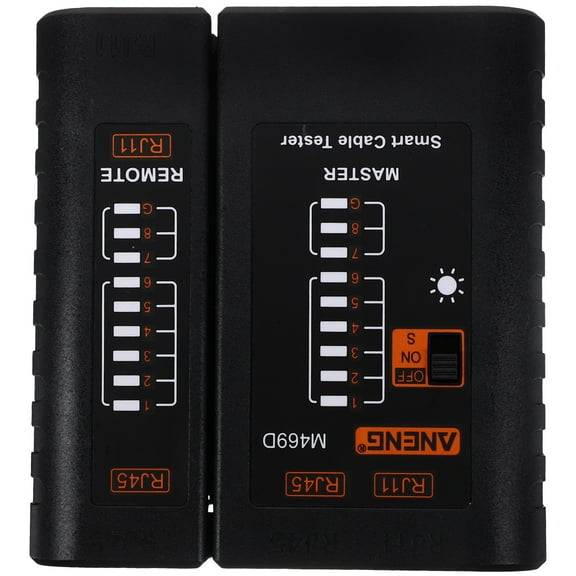 2 Pieces Wire Tester Digital Voltage Meter Network Shield Cable
