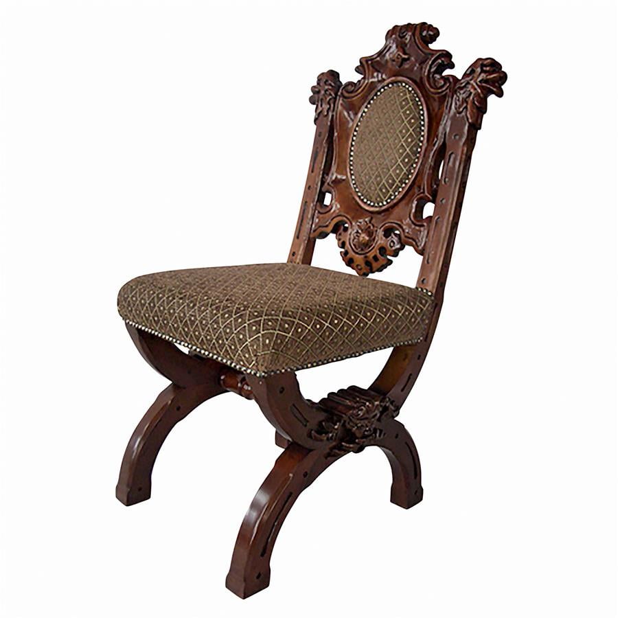 Design Toscano Sir Raleigh HandCarved Medieval Dining Chair