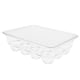 thumbnail image 1 of Caja De Almacenamiento De Huevos, Bandejas De Huevos De Plástico Transparente Sin BPA Para Nevera Para Cocina Para Nevera Para Restaurante, 1 of 8
