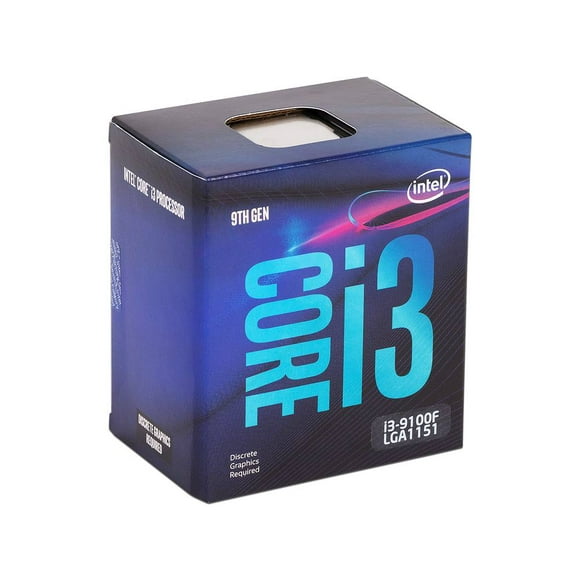 Procesador Intel Core i3-9100F Novena Generación 3.6 GHz
