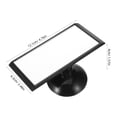 thumbnail image 2 of FOMIYES Auto Rear View Mirror Adjustable Angle Black Plastic for Driving 1Pcs, 2 of 8