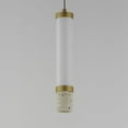 thumbnail image 4 of E11051-01TVGLD-ET2 Lighting-Travertine - 11W 2 LED Pendant-15 Inches Tall and 2.5 Inches Wide, 4 of 4