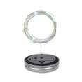 thumbnail image 1 of lampara solar Irfora Mason Jar Solar Lantern Lights 20LEDs Lámpara de la tapa Luz de hadas estrellada Cadena de alambre de cobre creativo Decoración al aire libre Patio Jardín Decoración 1m 10LED Mult Irfora lampara solar, 1 of 7