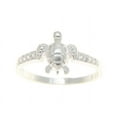 thumbnail image 2 of Sterling silver 925 Hawaiian sea turtle ring with clear cz size 4, 2 of 4