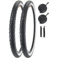 thumbnail image 1 of Neumático de bicicleta de 24 "" 26 "" 24 X 2.125/26 X 2.125 pulgadas neumático de bicicleta de repuesto plegable para bicicleta de crucero de playa, 1 of 1