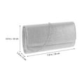 thumbnail image 3 of Decorative Clutch Bag Evening Bag Women Purse Lady Handbag for Party with Chain Strap, 3 of 4