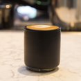 thumbnail image 5 of Fellow Monty Milk Art Cups - Double Wall Ceramic Cortado Mug Matte Black With Graphite Base 4.5 Oz Cup, 5 of 5
