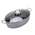 thumbnail image 1 of Cuiseur à Poisson, Nettoyage Simple Grande Taille Cuiseur à Poisson Ovale pour Cuisine, 1 of 7