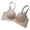 Beige, variant on Ramiter Women'S Lingerie Women's Non Padded Minimizer Bra Full Coverage Plus Size Support Everyday Bras Seamless Wirefree XL,Beige