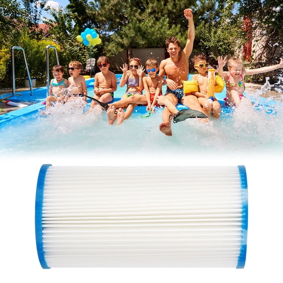 Type A or C Pool Filter Cartridge for Intex In and Above Ground Filter Pump,1 Pack