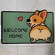 thumbnail image 4 of Alfombra de piso de seda absorbente para entrada | Respaldo antideslizante de PVC | Alfombra recortable para entrada de casa, pasillo exterior, vestíbulo | 40x25 cm | 1 pieza | Alfombra duradera y, 4 of 4