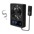 thumbnail image 1 of koolsoo Reptile Ventilation Fan Digital Display Humidity Gauge for Reptile Enclosure Celsius, 1 of 9