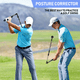 thumbnail image 4 of Corrector de golf, corrector de postura de acción plegable, palo de swing telescópico, ejercitador de swing, 4 of 5