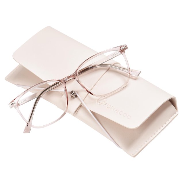 Gafas de bloqueo de luz azul FONHCOO TR90 Fashion con marco redondo