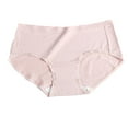 thumbnail image 1 of FJUCHAI Womens Underwear Soft Briefs Stretch Hipster Solid Bikini Panties L-XXL, 1 of 9