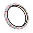thumbnail image 7 of Kdxio Cupcakes and Donuts Print Elastic Stretch Steering Wheel Cover,Auto Steering Wheel Cover,15 Inch Anti-Slip,Warm in Winter and Cool in Summer,Fit Suvs,Vans Cars,Trucks, 7 of 7