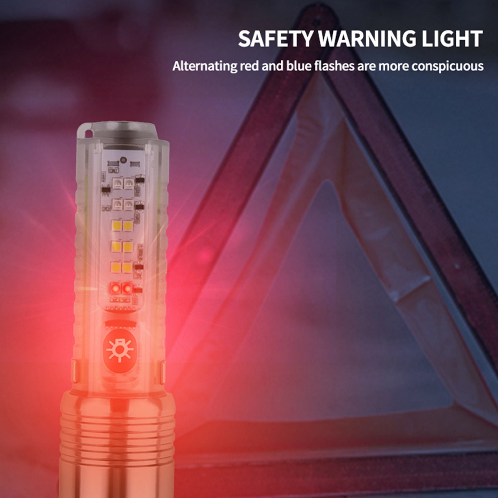 YUNAFFT Small Powerful Flashlight Rechargeable - 350 Lumen 1500mAh LED Flashlights with 8 Light Modes, Waterproof Magnetic Handheld Flashlights