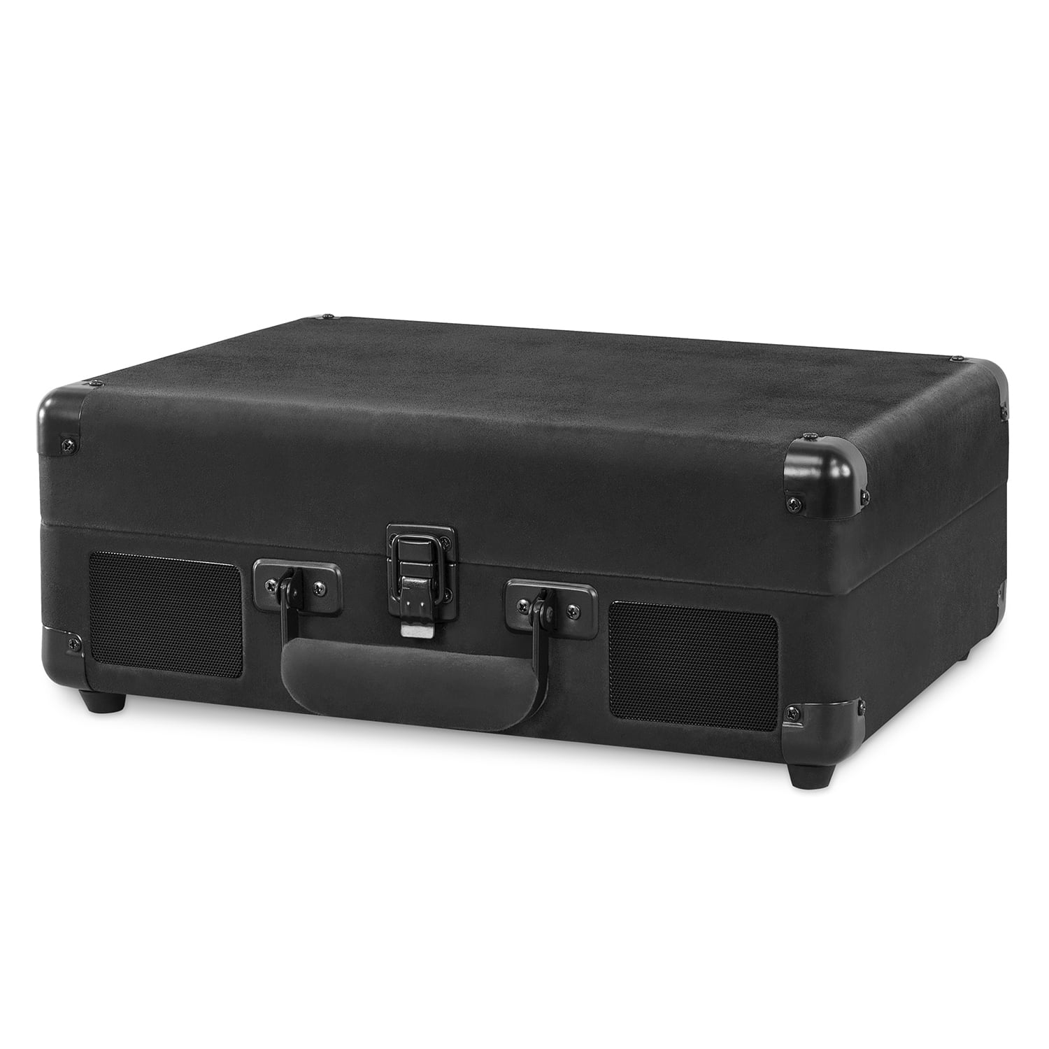 Victrola Bluetooth Suitcase Record Player with 3-Speed Turntable, Velvet