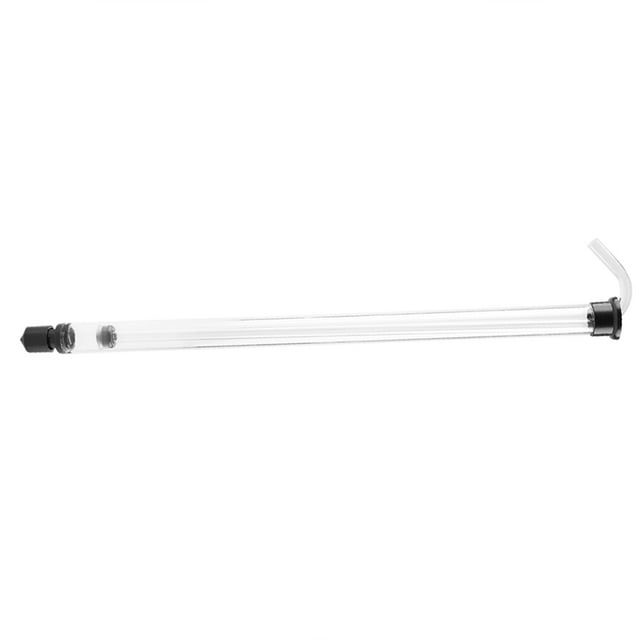 Auto Siphon Plastic Racking Cane Efficiently Transfers Beer Wine for Home Brewing Transparent Household Size