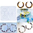 thumbnail image 2 of Earrings Casting Mold Irregular DIY Jewelry Silicone Mold Earrings Resin Mold, 2 of 10
