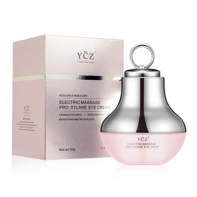Crema de ojos de masaje eléctrico Ycz para ojeras antiarrugas