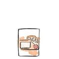 thumbnail image 2 of SD Graphics Studio 20x20 White Modern Wood Framed Museum Art Print Titled - Drinks I, 2 of 4