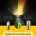 thumbnail image 4 of Ruiandsion P13.5S 10-60V Wide Voltage Amber Yellow LED Bulb 800LM 2500K Warm Glow Replacement for Bicycle Headlight Camping Outdoor Light,Pack-4, 4 of 8